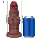 9.05in 9.44in 10.23in 11.61in 12.59in G-Spot Tentacle Knot Fantasy Dildo