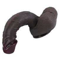 9.05in 9.84in 11.42in 12.6in Realistic Large Soft Silicone Penis Dildo