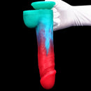 9.05in Big Smart Heating Thrusting Vibrating Remote Control Dildo