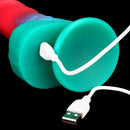 9.05in Big Smart Heating Thrusting Vibrating Remote Control Dildo