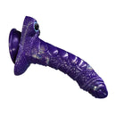 9.05in Dragon Scale Armor Animal Vibrating Dildo With Tapered Head