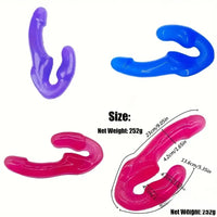 9.05in Dual Heads Strapless Strapon Dildo For Couples Lesbian Sex