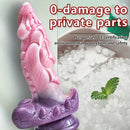 9.05in Fantasy Silicone Large Monster Anal Dildo For Anus Clit Sex