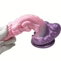 9.05in Fantasy Silicone Large Monster Anal Dildo For Anus Clit Sex