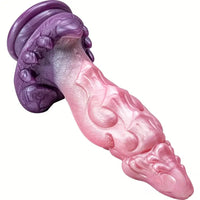 9.05in Fantasy Silicone Large Monster Anal Dildo For Anus Clit Sex