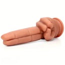 9.05in Finger Silicone Dildo Fantasy Cock For Female Manual Masturbation