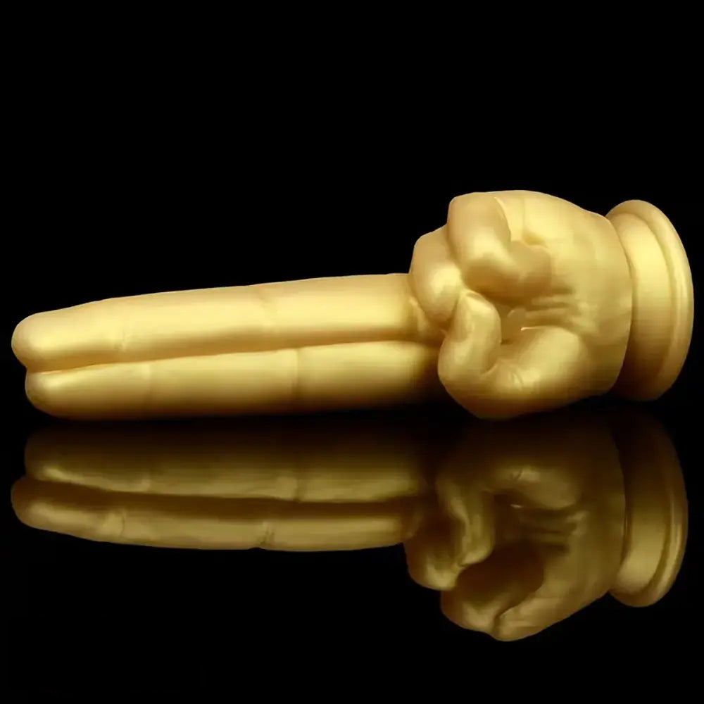 9.05in Finger Silicone Dildo Fantasy Cock For Female Manual Masturbation