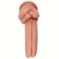 9.05in Finger Silicone Dildo Fantasy Cock For Female Manual Masturbation