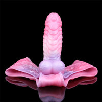 9.05in Hollow Spiked Uncut Strap on Dildo Silicone Dildo For Anus Sex