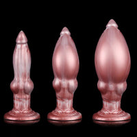 9.05in Inflatable Detachable Dual Layer Dildo High Elasticity Expansion Cock