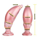 9.05in Inflatable Detachable Dual Layer Dildo High Elasticity Expansion Cock