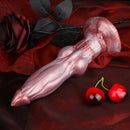 9.05in Inflatable Detachable Dual Layer Dildo High Elasticity Expansion Cock