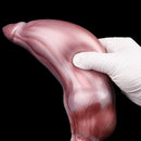 9.05in Inflatable Detachable Dual Layer Dildo High Elasticity Expansion Cock
