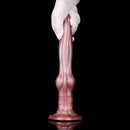 9.05in Inflatable Detachable Dual Layer Dildo High Elasticity Expansion Cock