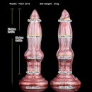 9.05in Inflatable Detachable Dual Layer Dildo High Elasticity Expansion Cock