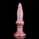 9.05in Inflatable Detachable Dual Layer Dildo High Elasticity Expansion Cock
