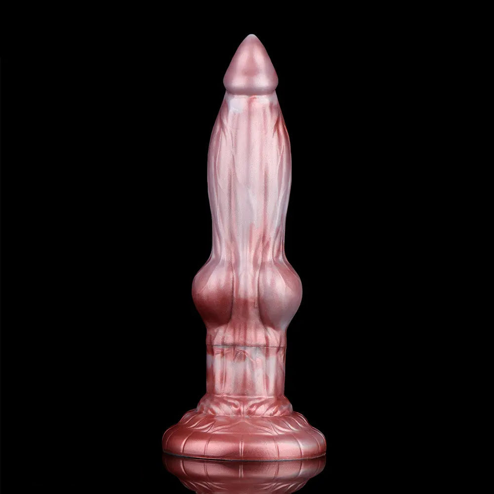 9.05in Inflatable Detachable Dual Layer Dildo High Elasticity Expansion Cock