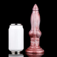 9.05in Inflatable Detachable Dual Layer Dildo High Elasticity Expansion Cock