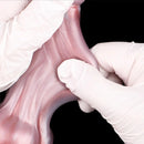 9.05in Inflatable Detachable Dual Layer Dildo High Elasticity Expansion Cock
