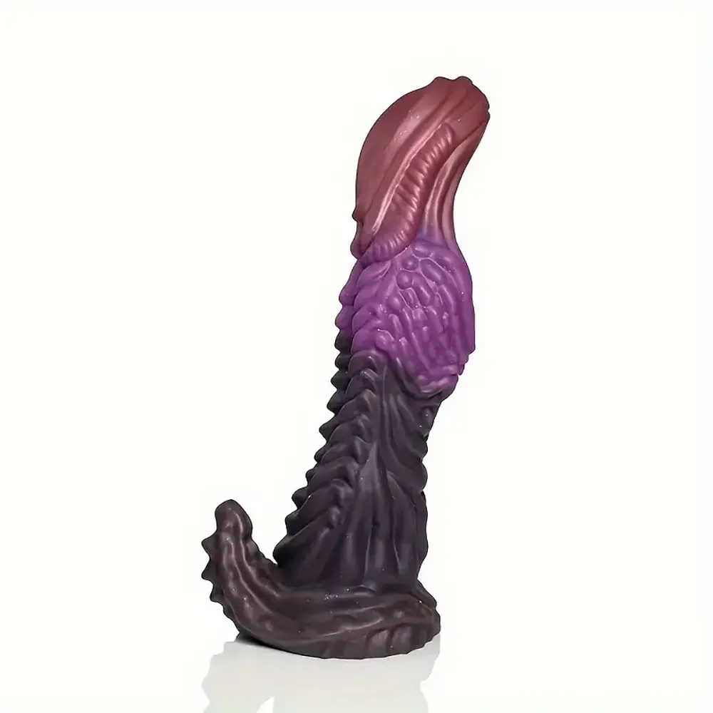9.05in Large Odd Silicone Soft Dragon Monster Dildo For Anal Sex