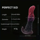 9.05in Large Odd Silicone Soft Dragon Monster Dildo For Anal Sex