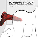 9.05in Large Thick Silicone Soft Mixed Color Dildo For Women Men