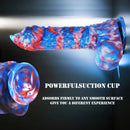 9.05in Monster Silicone Non-Realistic Fantasy Penis Dildo Female Sex Toy