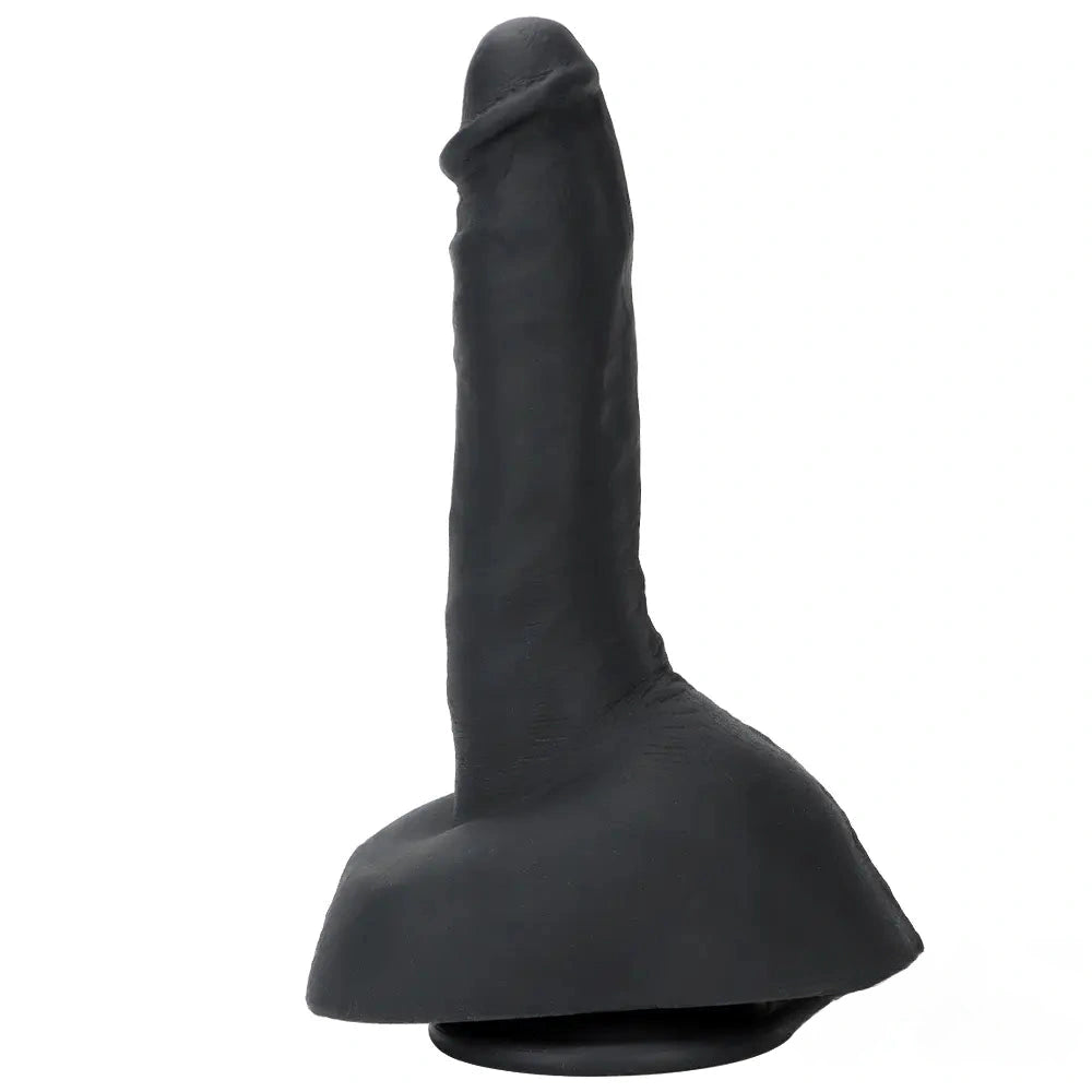 9.05in Premium Large Silicone Soft Mixed Color Dildo For Anus Vagina