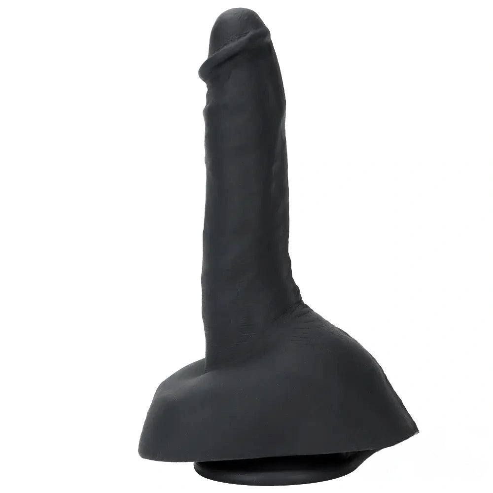 9.05in Premium Large Silicone Soft Mixed Color Dildo For Anus Vagina