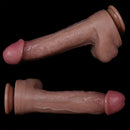 9.05in Realistic Penile Silicone Soft Big Sex Toy For Female Orgasm