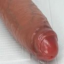 9.05in Realistic Squirting Silicone Real Strap on Dildo With Sliding Skin