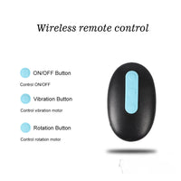 9.05in Rotation 10 Modes Vibrating USB Charging PVC Dildo