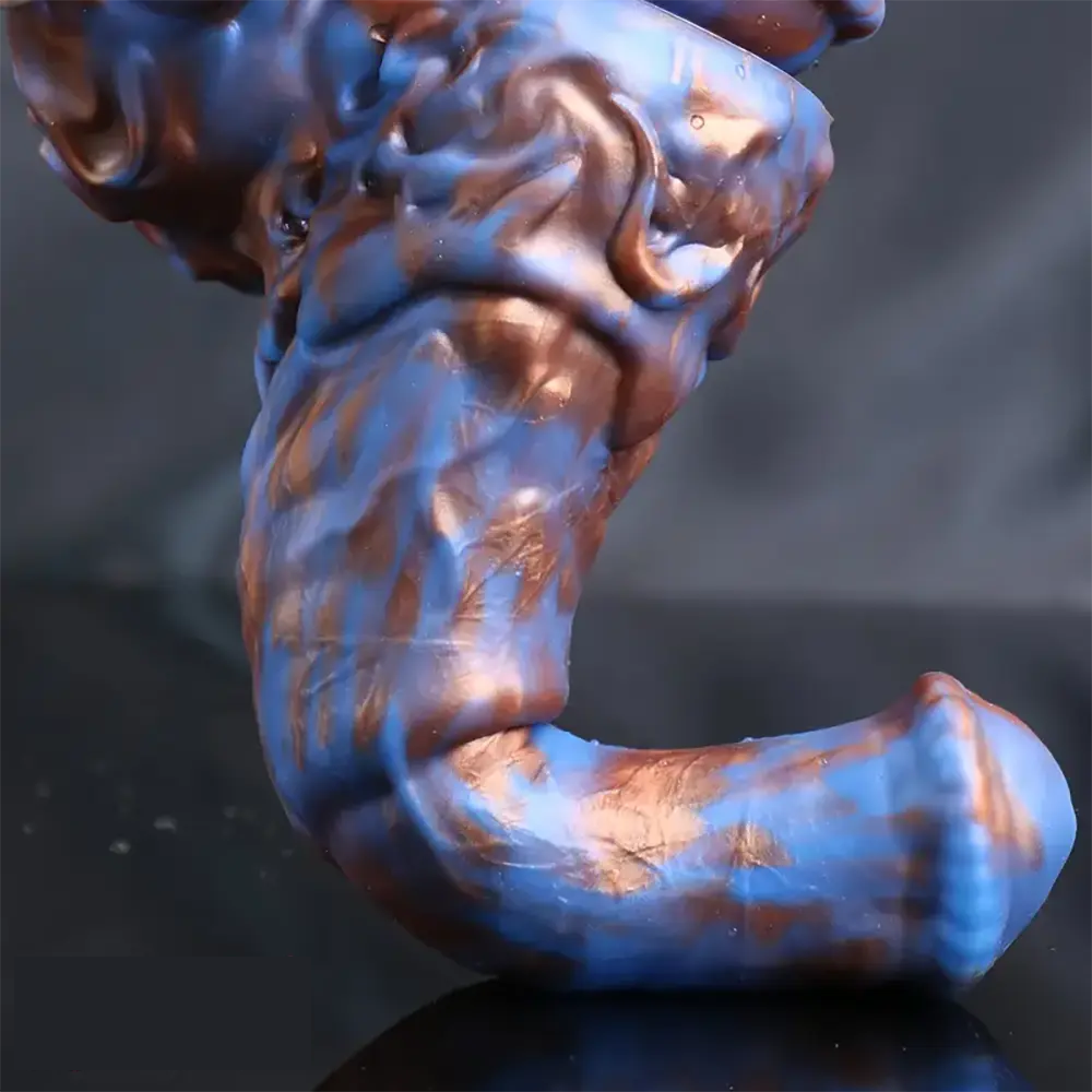 9.05in Soft Silicone Big Dildo Horse Penis Adult Sex Toy Anus Stimulate
