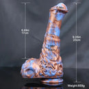 9.05in Soft Silicone Big Dildo Horse Penis Adult Sex Toy Anus Stimulate