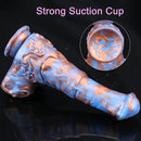 9.05in Soft Silicone Big Dildo Horse Penis Adult Sex Toy Anus Stimulate