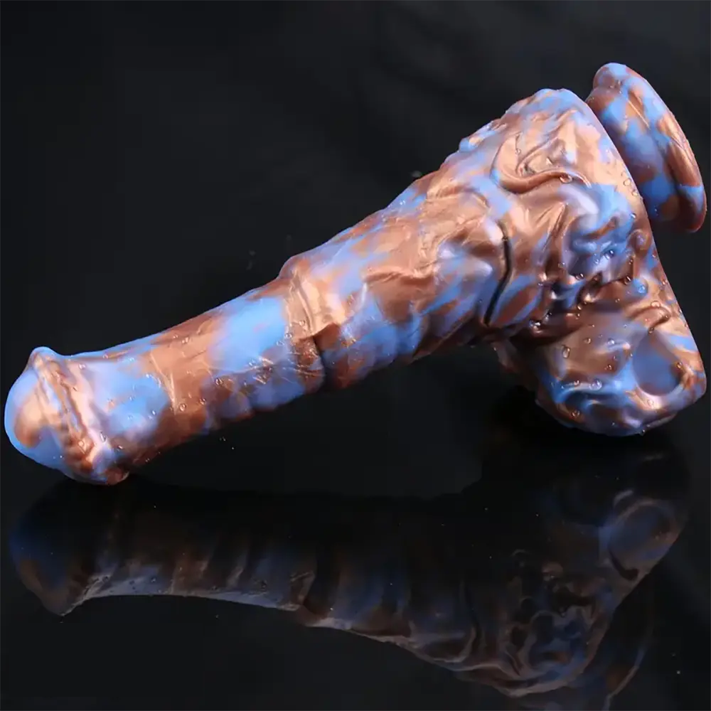 9.05in Soft Silicone Big Dildo Horse Penis Adult Sex Toy Anus Stimulate