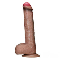 9.05in Soft Silicone Uncut Dildo Real Skin Feeling Dual Layer Dildo