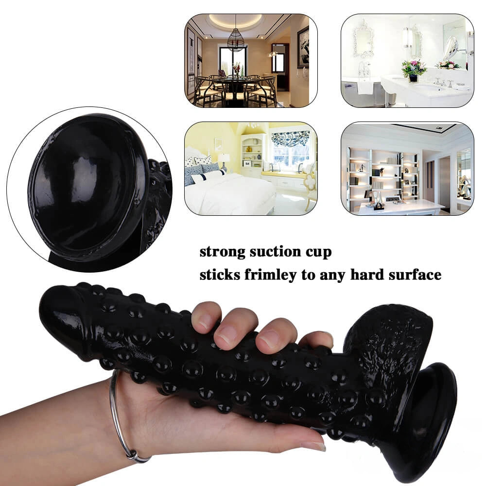 9.05in Spiked Dildo For Anus Sex Orgasm Female Sex Toy