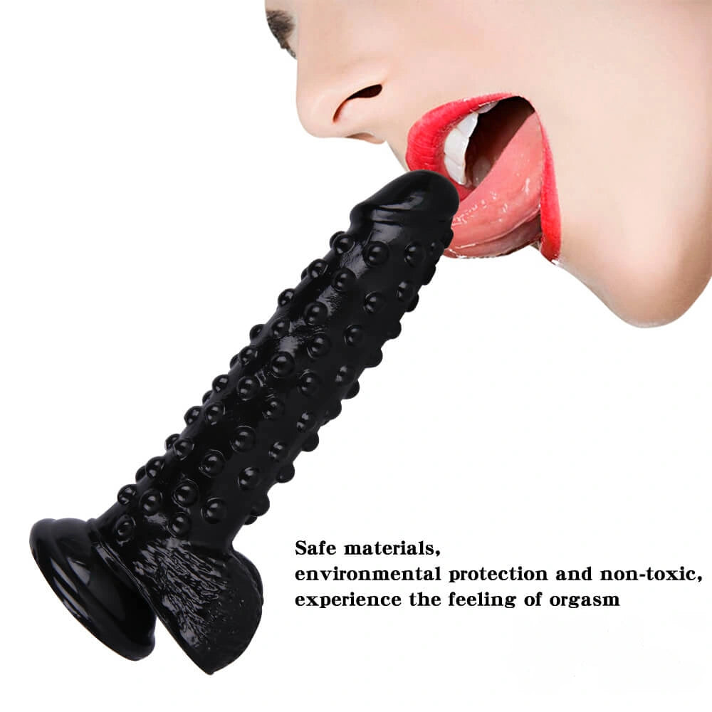 9.05in Spiked Dildo For Anus Sex Orgasm Female Sex Toy