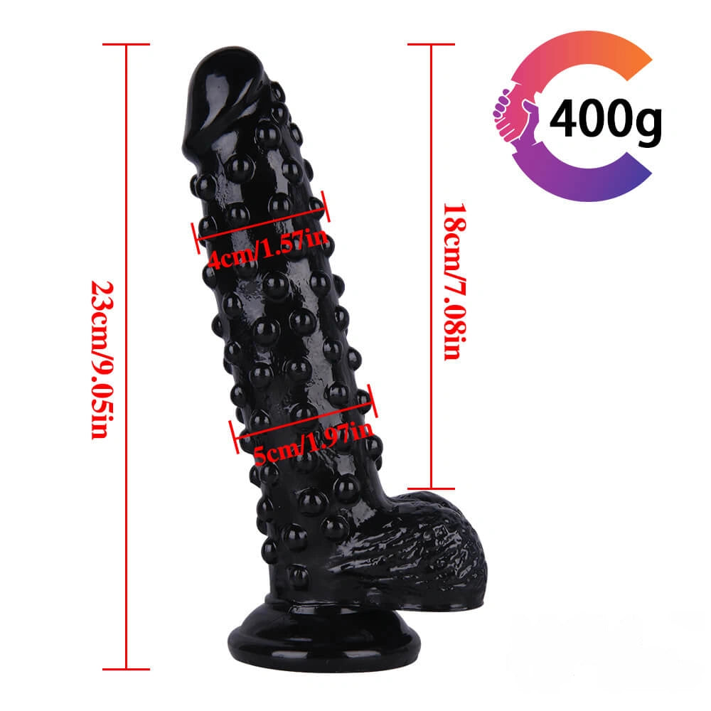 9.05in Spiked Dildo For Anus Sex Orgasm Female Sex Toy
