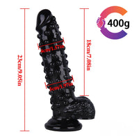 9.05in Spiked Dildo For Anus Sex Orgasm Female Sex Toy