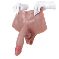9.05in Squirting Dildo Panty Silicone Strap-on Dildo Solid Lesbian Dildo