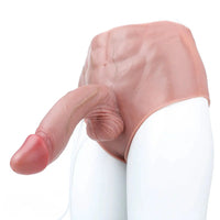 9.05in Squirting Dildo Panty Silicone Strap-on Dildo Solid Lesbian Dildo