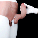 9.05in Squirting Dildo Panty Silicone Strap-on Dildo Solid Lesbian Dildo