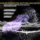 9.05in Tentacle Knot Silicone Dual Density Monster Dildo G Spot Stimulator