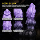 9.05in Tentacle Knot Silicone Dual Density Monster Dildo G Spot Stimulator