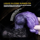 9.05in Tentacle Knot Silicone Dual Density Monster Dildo G Spot Stimulator