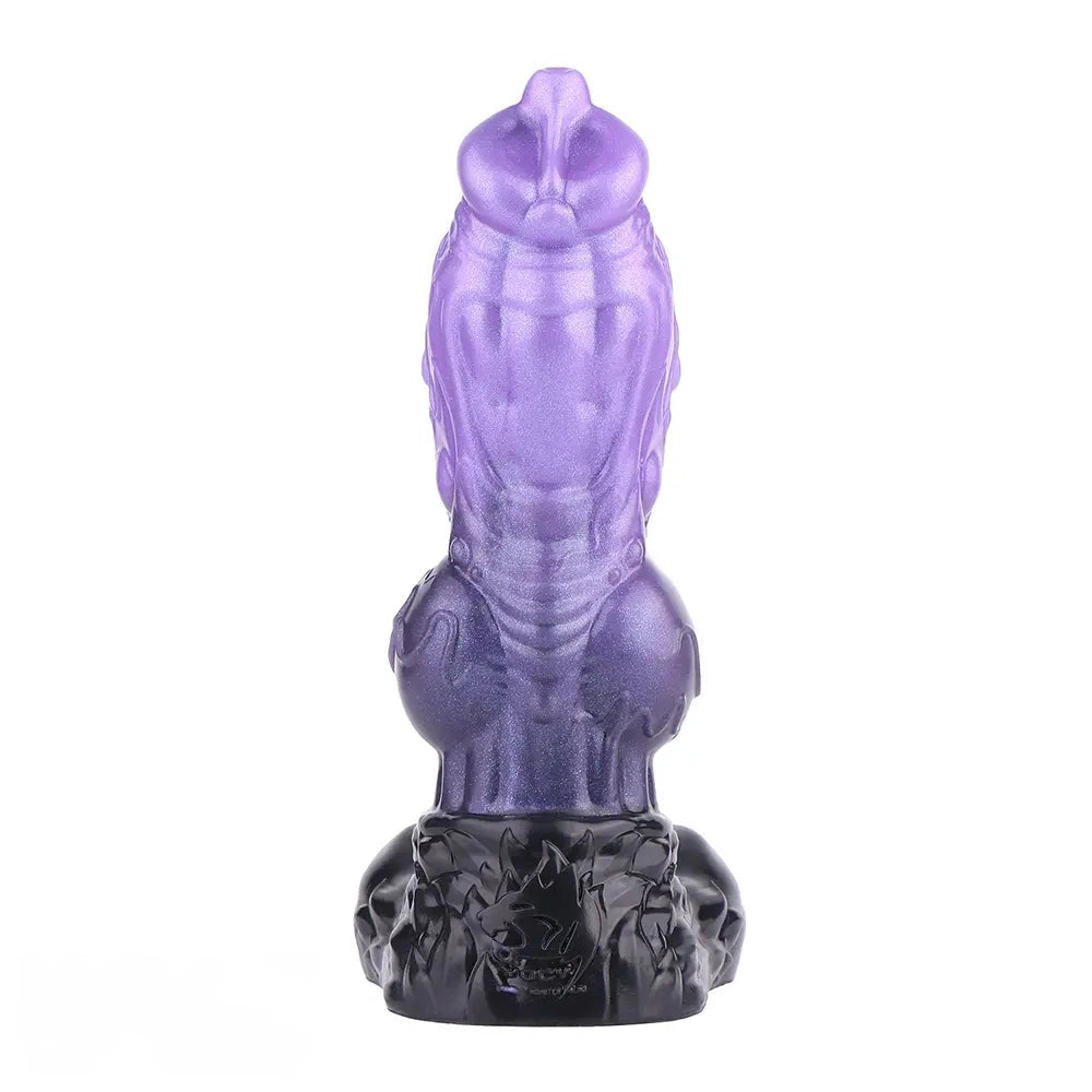 9.05in Tentacle Knot Silicone Dual Density Monster Dildo G Spot Stimulator