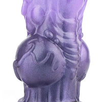 9.05in Tentacle Knot Silicone Dual Density Monster Dildo G Spot Stimulator