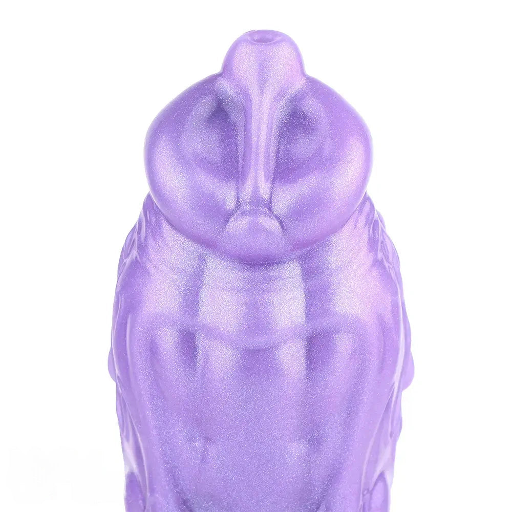 9.05in Tentacle Knot Silicone Dual Density Monster Dildo G Spot Stimulator